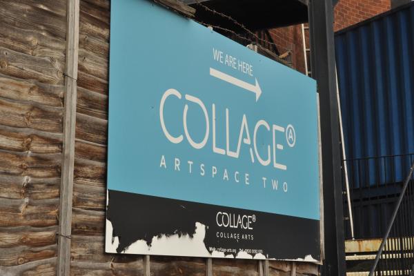sign for collage arts haringey